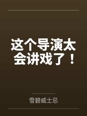 这个导演很有才情TXT