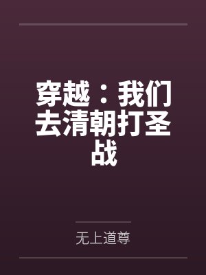 穿越:我们去清朝打圣战