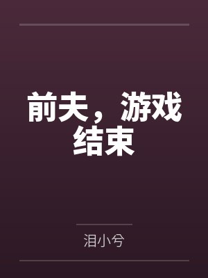 前夫,游戏结束