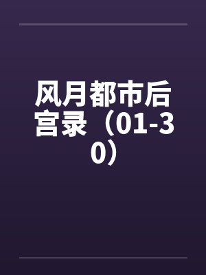 风月都市后宫录小说全文